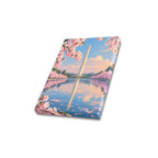 Washington Cherry Reflection Frame Canvas Print 8"x10"