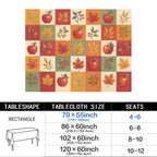 Apples 178cm x 140cm Rectangular Tablecloth 70x55inch (QUE)