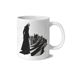 Orlok Clock Courtyard 11 oz White Ceramic Mug