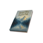 Deep Olive Forest Path Frame Canvas Print 8"x10"