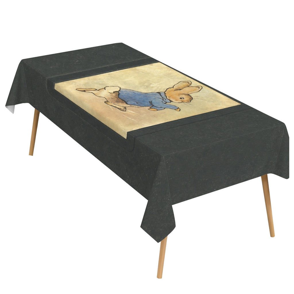 Burrow Map 178cm x 140cm Rectangular Tablecloth 70x55inch (QUE)