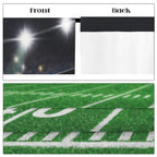 Football Season Field Lines 52 x 84 in Window Curtain Set