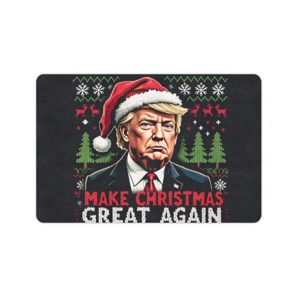 Make Christmas Great Again Doormat 23.6 x 15.7 in Doormat