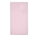 Ice Blue Crimson Piping Fitted Sheet 39x75x13inch (QUE)