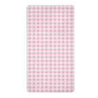 Ice Blue Crimson Piping Fitted Sheet 39x75x13inch (QUE)