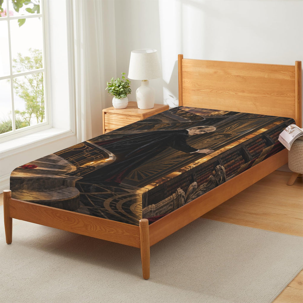 Phantom Hidden Library Fitted Sheet 39x75x13inch (QUE)