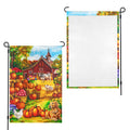 Farm Table Gratitude 12 x 18 in Garden Flag