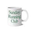 Sunday Running Club 11 oz White Ceramic Mug