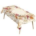 Cranberry 178cm x 140cm Rectangular Tablecloth 70x55inch (QUE)