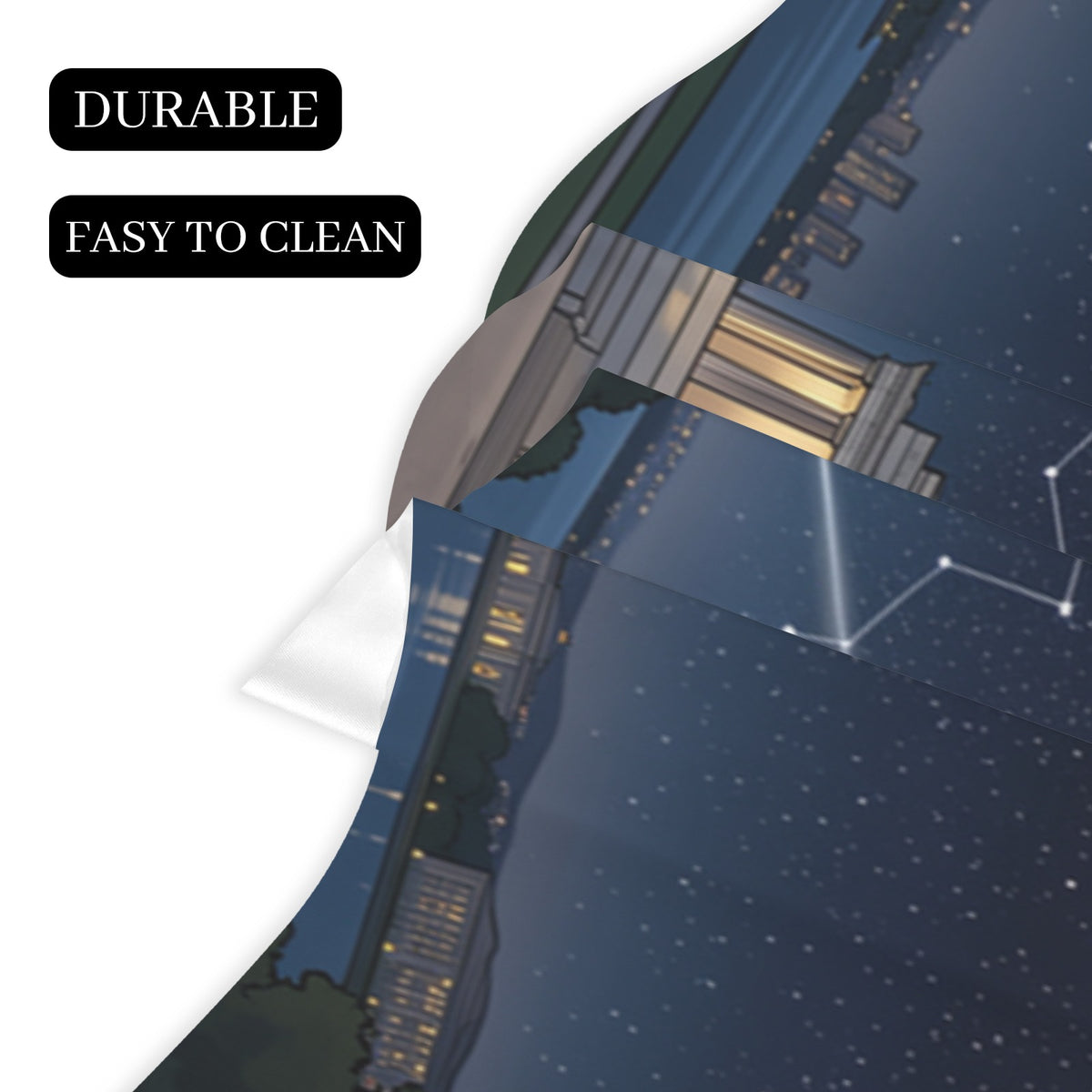 Night Observatory — 200cm x 43.1cm Fireplace Cloth (QUE)