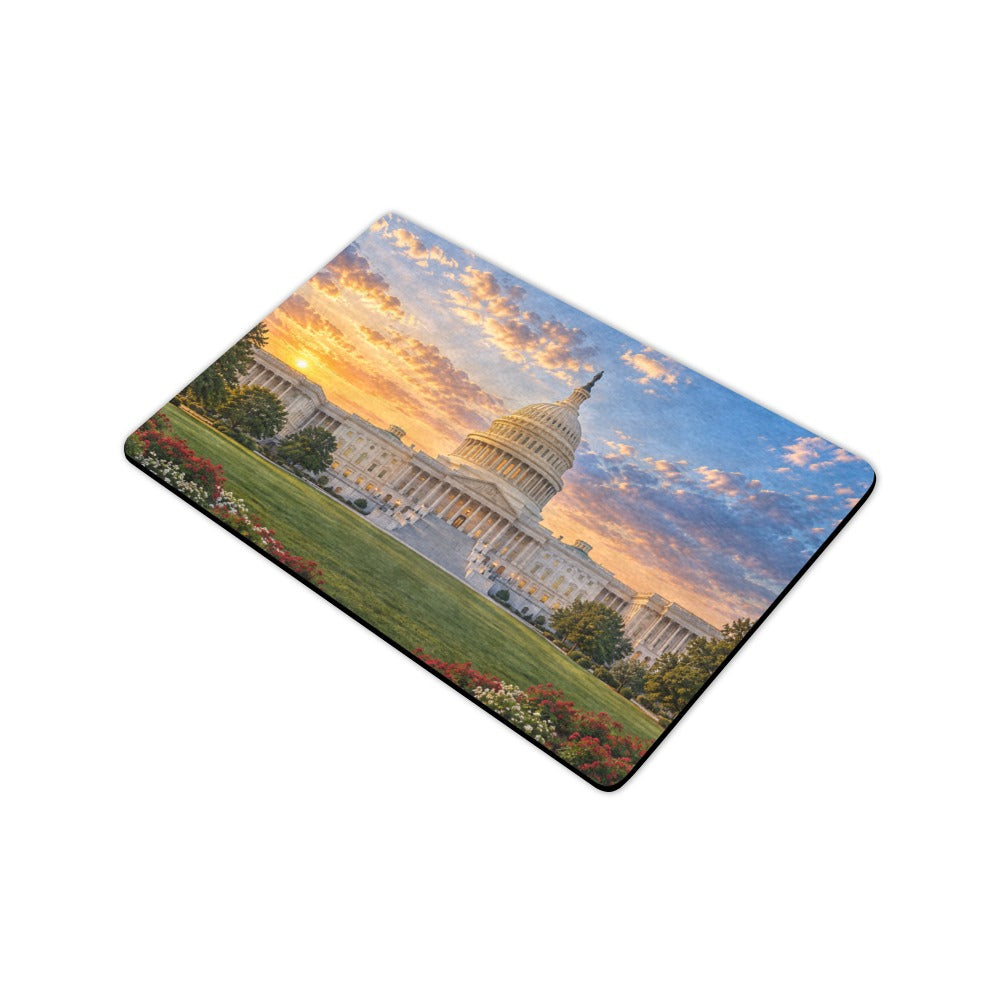 Capitol Dome Sky Study 23.6 x 15.7 in Doormat