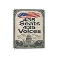 435 Seats 435 Voices 32 x 48 in Micro Fleece Blanket