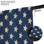 Community Parade of Flags 52 x 84 in Window Curtain Set