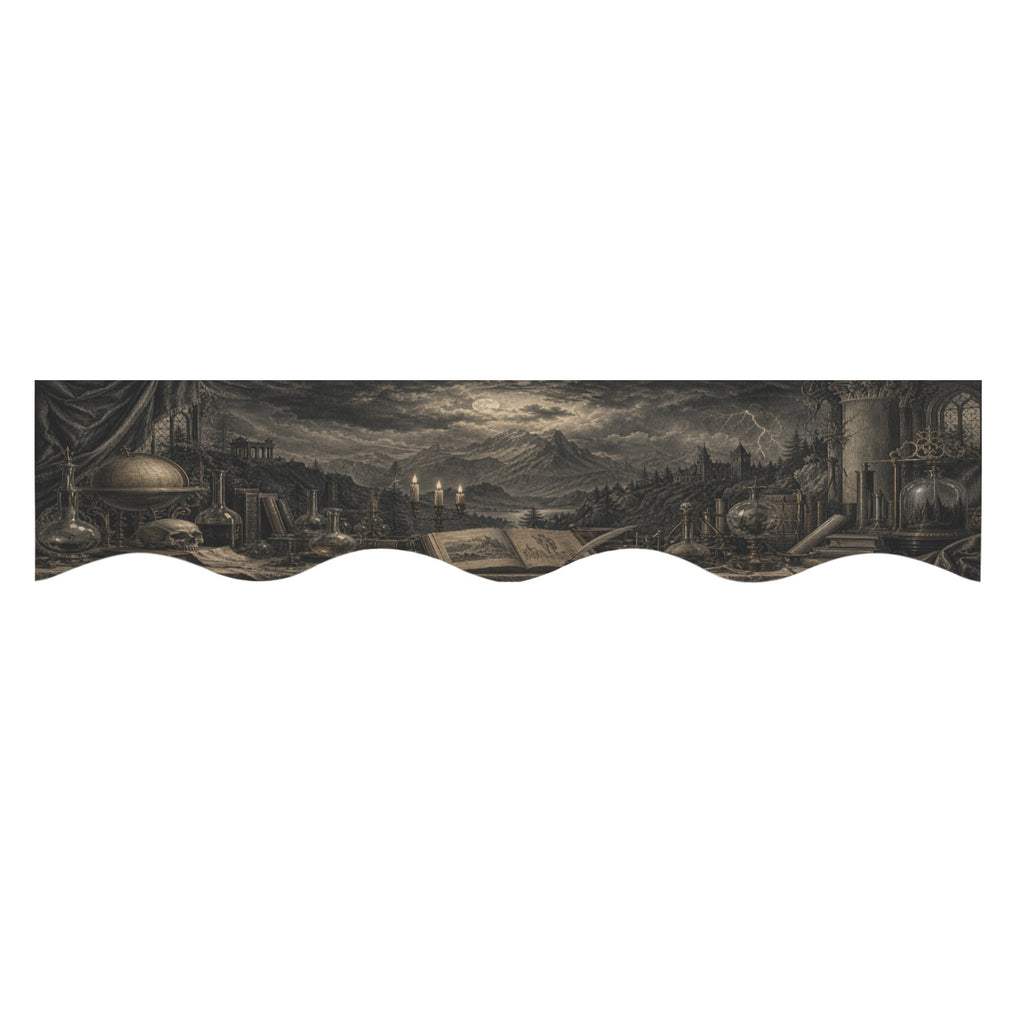 Gothic Laboratory 200cm x 43.1cm Fireplace Cloth (QUE)