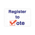 Register to Vote Check Mark Doormat 23.6 x 15.7 in Doormat