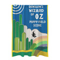 Oz Poppy Field 51 x 72 in Door Curtain (QUE)