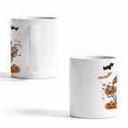 Boo Crew Ghost Trio 11 oz White Ceramic Mug