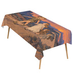 Peter Pan Desert 178cm x 140cm Rectangular Tablecloth 70x55inch (QUE)