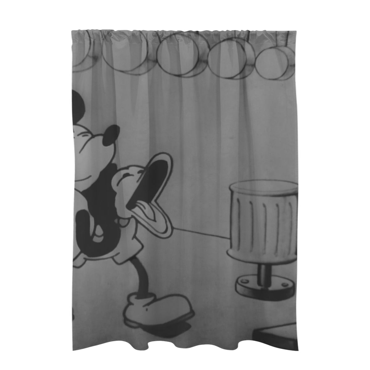 Mickey Open-Mouth Close-Up 51 x 72 in Door Curtain (QUE)