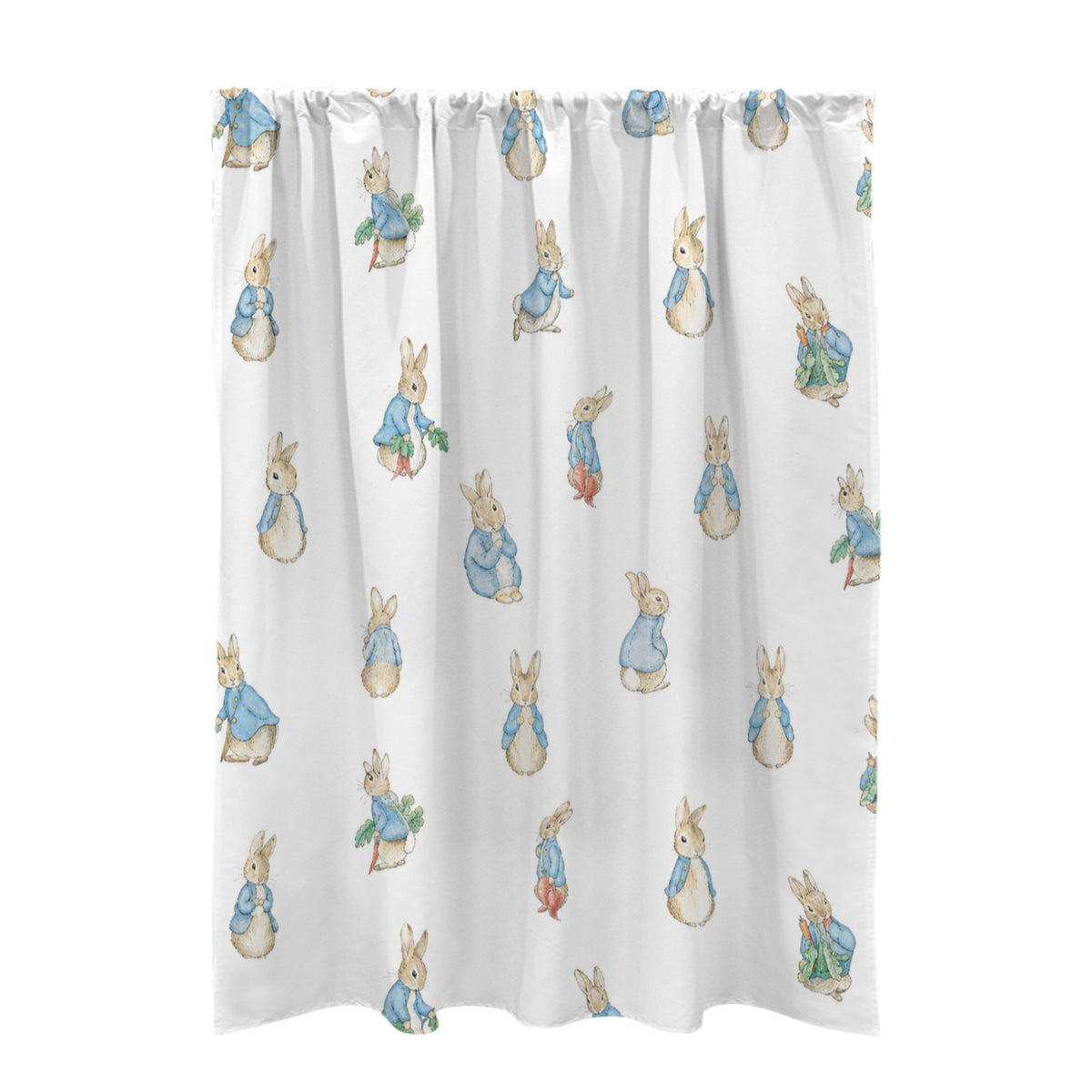 Peter Rabbit Garden Gate 51 x 72 in Door Curtain (QUE)