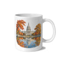 Capitol Autumn Pool 11 oz White Ceramic Mug