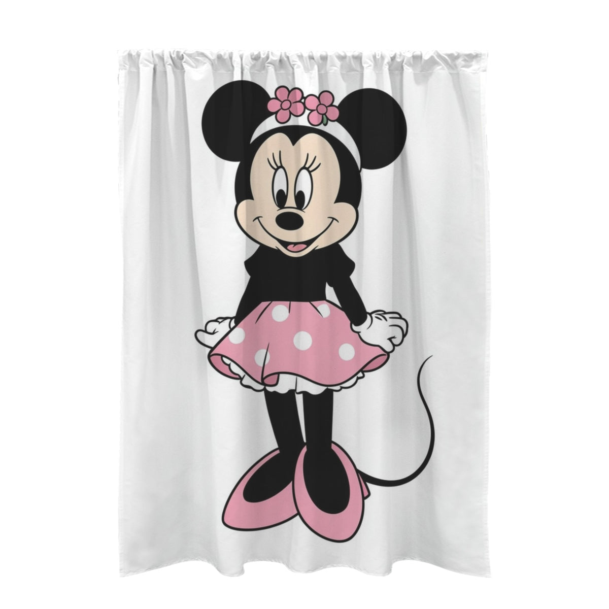 Minnie Flower Hat — 51 x 72 in Door Curtain (QUE)