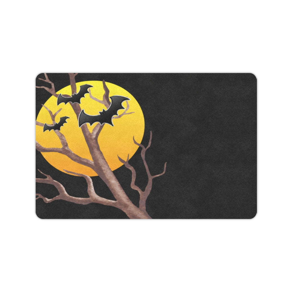 Moonlit Spooky House 23.6 x 15.7 in Doormat