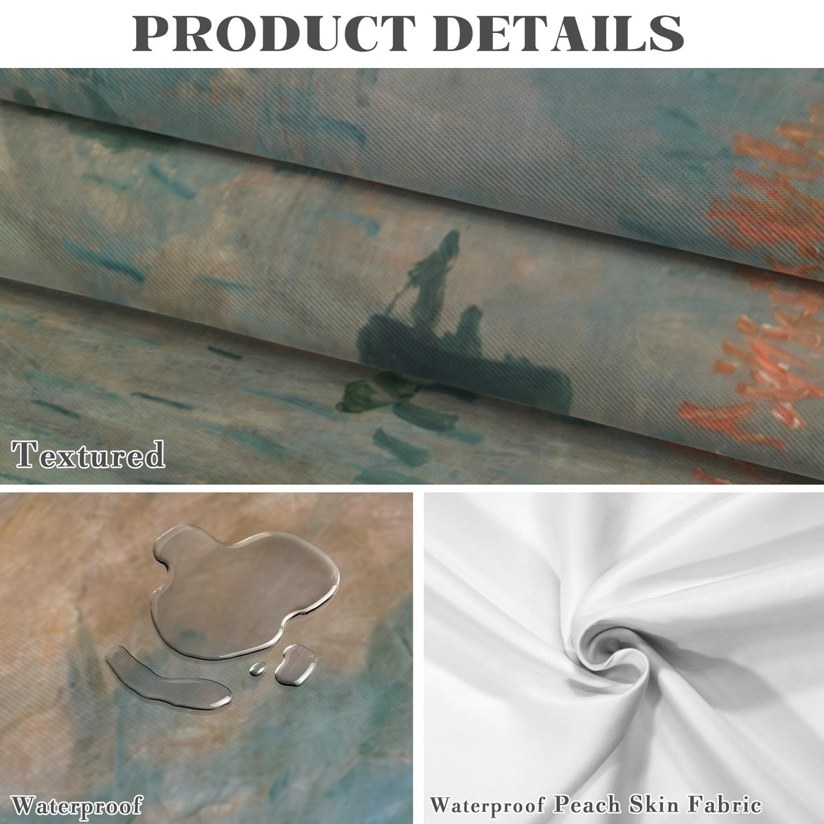 Impression Sunrise 178cm x 140cm Rectangular Tablecloth 70x55inch (QUE)