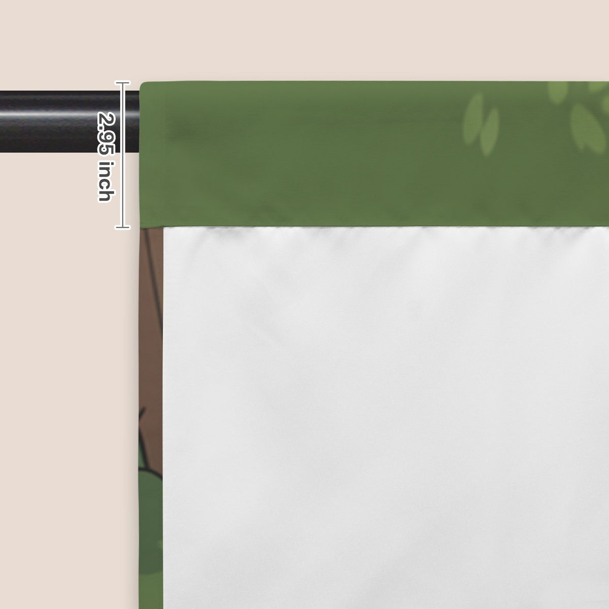 Pooh and Eeyore sail a leaf boat across 51 x 72 in Door Curtain (QUE)