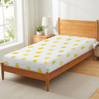 Autumn Metallics Fitted Sheet 39x75x13inch (QUE)