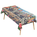 Skeleton Parade 178cm x 140cm Rectangular Tablecloth 70x55inch (QUE)