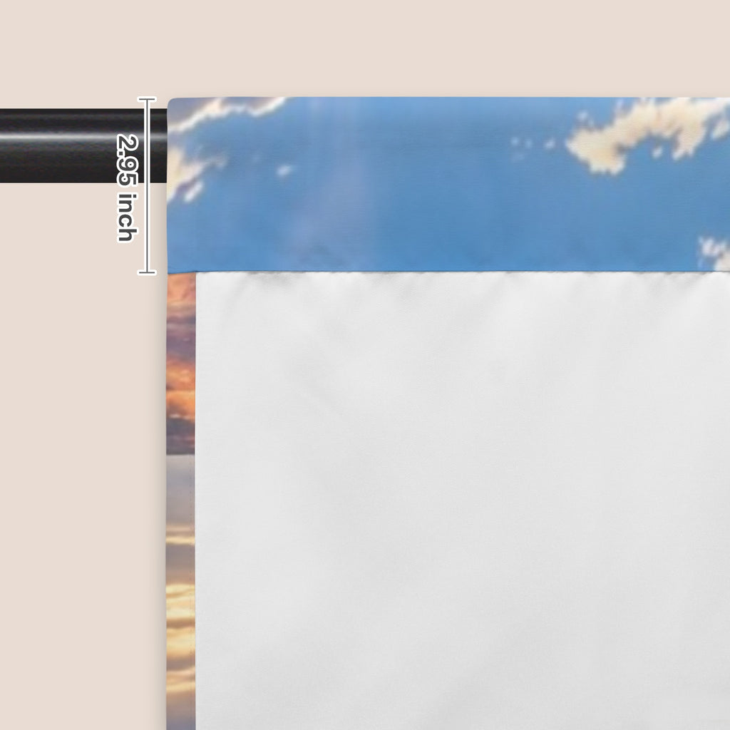 Grand Canyon after rain with a ribbon wa 51 x 72 in Door Curtain (QUE)