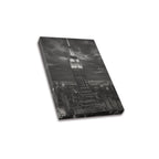 Empire State Art Deco Night Frame Canvas Print 8"x10"