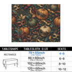 Masquerade 178cm x 140cm Rectangular Tablecloth 70x55inch (QUE)