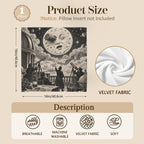 Moon Face Observatory 16 x 16 in Envelope Pillow Case