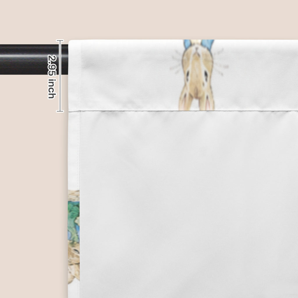 Peter Rabbit Garden Gate 51 x 72 in Door Curtain (QUE)