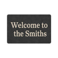 Welcome to the Smiths 23.6 x 15.7 in Doormat