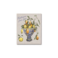 Mediterranean Lemon Grove Frame Canvas Print 8"x10"
