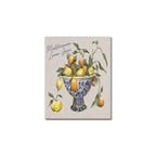 Mediterranean Lemon Grove Frame Canvas Print 8"x10"