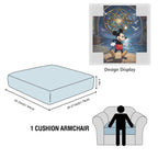 Mickey Mouse Celestial Map Room 25 x 27.5 x 8 in Sofa Cushion Cover