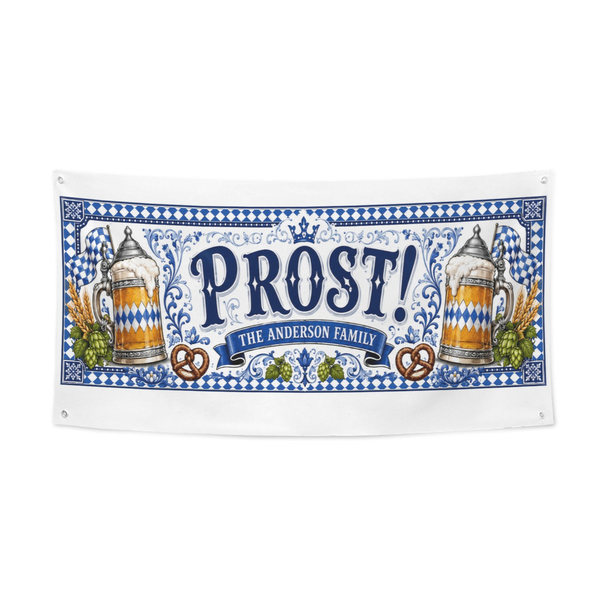 Hop Vine Crest 12 x 18 in Garden Flag