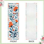 Democracy in Bloom 12 x 40 in Polyester Peach Skin Tapestry