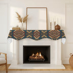 Whimsical Snow Globe Shelf 200cm x 43.1cm Fireplace Cloth (QUE)