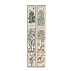 Sunlit Grove 12 x 40 in Polyester Peach Skin Tapestry