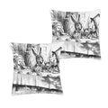 Alice Tenniel plate 25 16 x 16 in Envelope Pillow Case