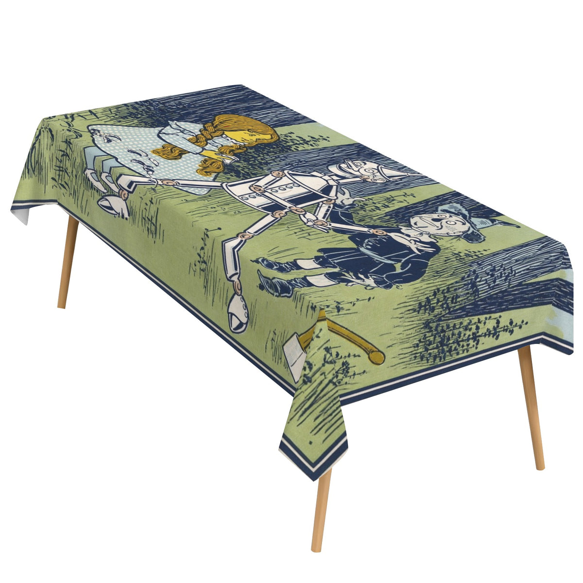 Oz Cyclone 178cm x 140cm Rectangular Tablecloth 70x55inch (QUE)