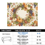 Grapevine 178cm x 140cm Rectangular Tablecloth 70x55inch (QUE)