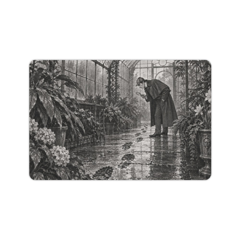 Sherlock Holmes Greenhouse Trail 23.6 x 15.7 in Doormat