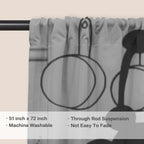 Mickey Long-Handled Pan 51 x 72 in Door Curtain (QUE)