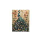 Glamoratti Peacock Mirror Frame Canvas Print 8"x10"